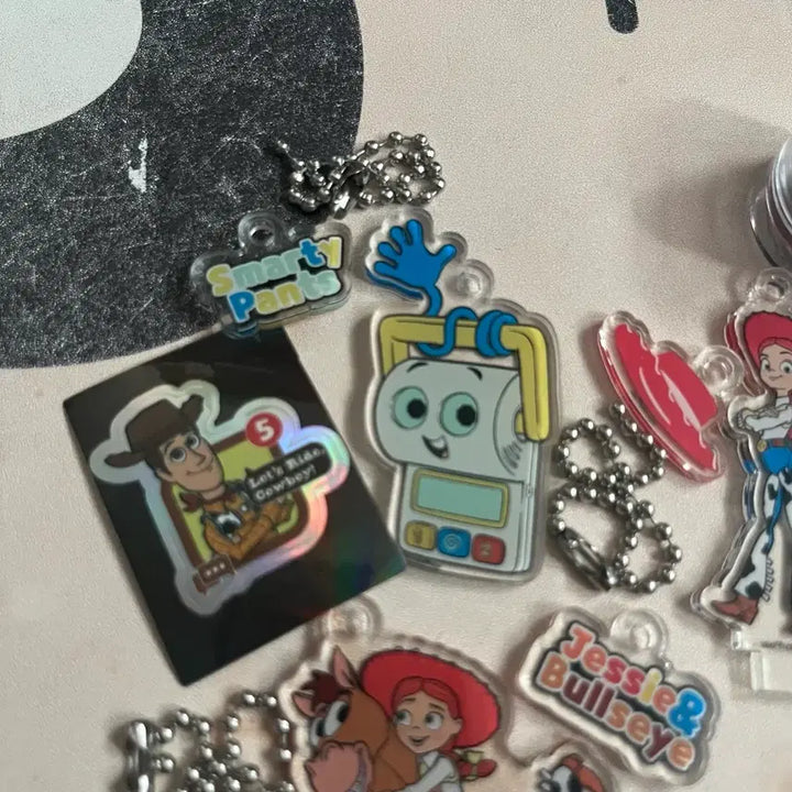 [BUNJANG] Toy Story 5 Stamp + Acrylic Keyring Set / 토이스토리5 시크릿 토이스토리 스탬프 + 아크릴키링 2종