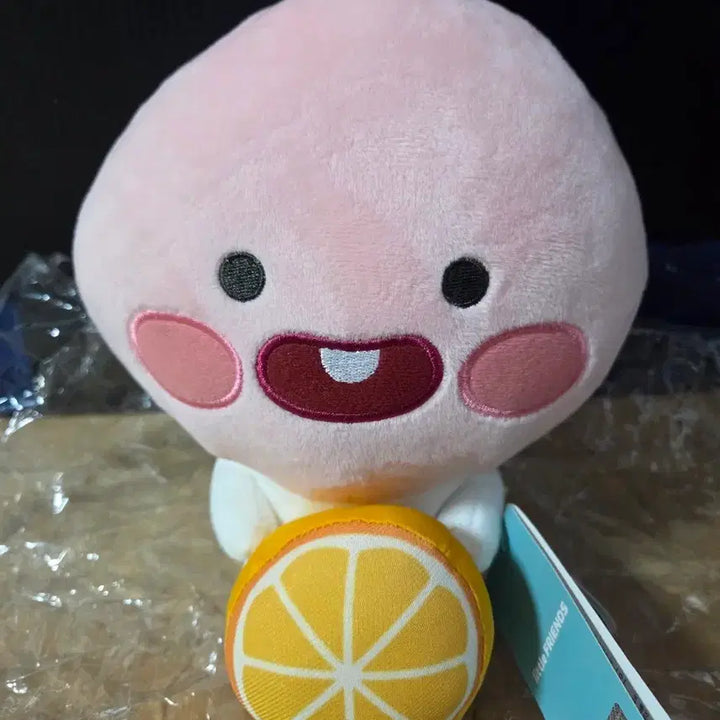 [BUNJANG] Kakao Friends Peach Apeach Doll Orange Version / 카카오프렌즈 복숭아 어피치 인형 오렌지