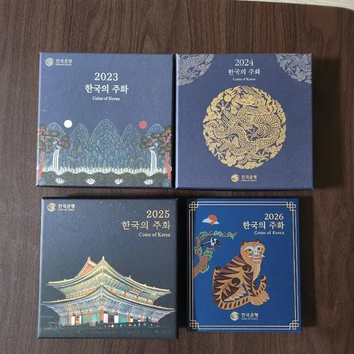 [BUNJANG] Bank of Korea Mint Sets 2023-2026 (4 Sets) / 한국은행 23,24,25,26년 민트세트 4매