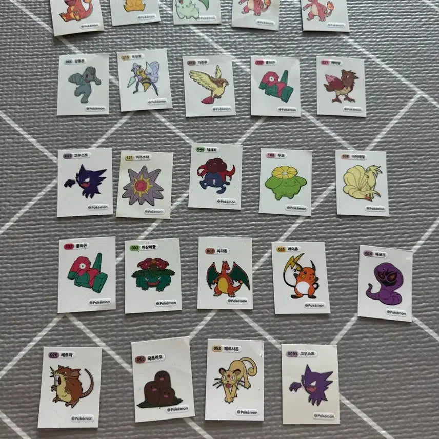 [BUNJANG] Pokemon Sticker Set / 포켓몬스터 띠부실 새상품 팝니다