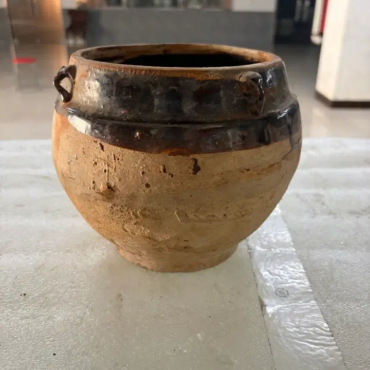 [BUNJANG] Authentic Yuan Dynasty Celadon Jar with Reign Mark / 진품 원나라시대 관지(운송시간13일)