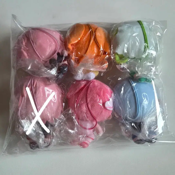 [BUNJANG] Shugo Chara! Kapuko Friends Plush Doll Gacha Set / (미개봉/5종 풀셋) 캐릭캐릭체인지 카푸코 프렌즈 누이 인형 가챠 아무