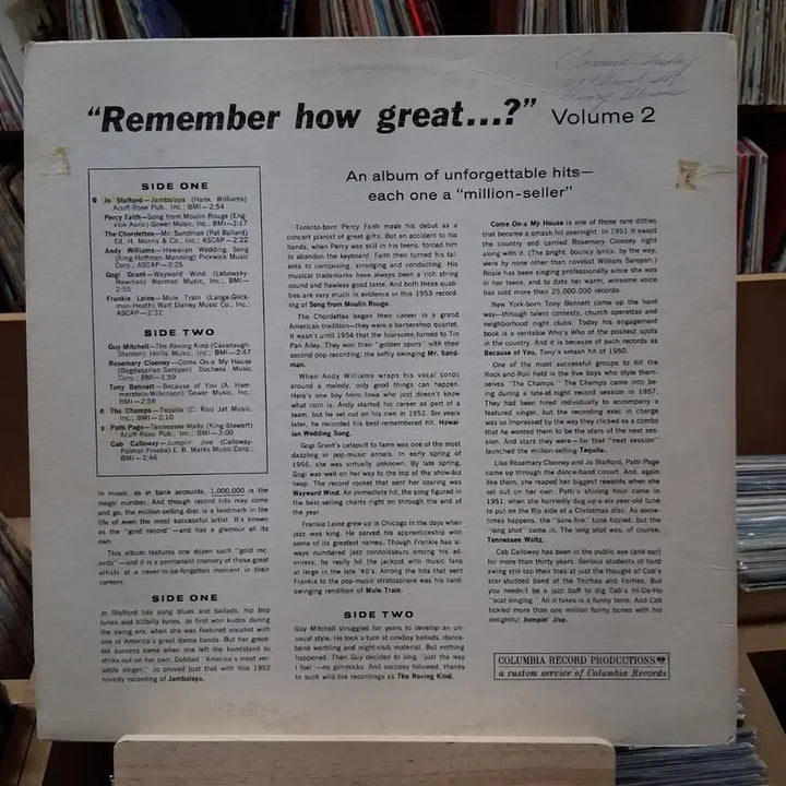 [BUNJANG] Various Artists Old Jazz Greats 12" LP / 올드 재즈 그레이트 아티스트 12인 LP
