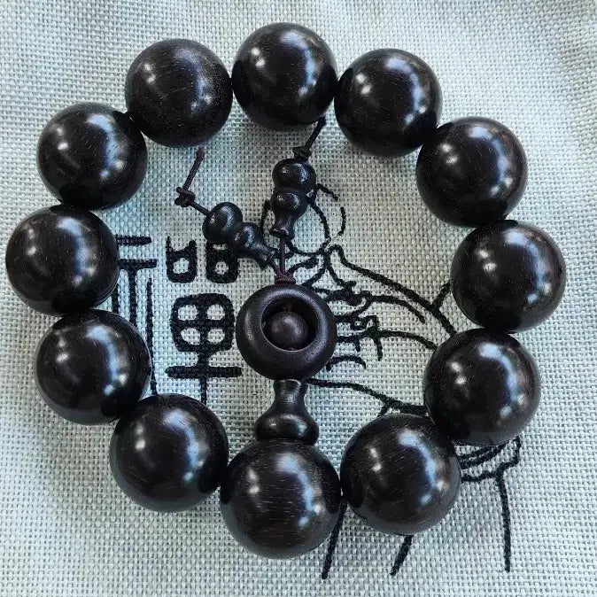 [BUNJANG] Premium Blackwood Prayer Beads 20mm / 고급 자광 호리 흑단 염주20mm