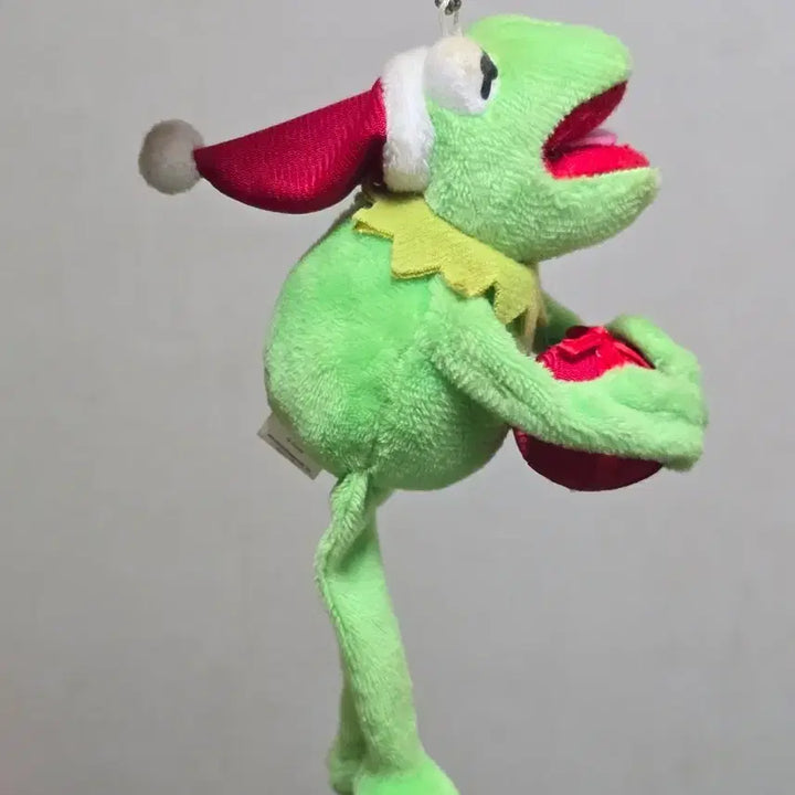 [BUNJANG] Disney Muppets Kermit Christmas Mascot Ball Chain Doll Keychain / 디즈니 머펫 커밋 크리스마스 마스코트 볼체인 인형 키링
