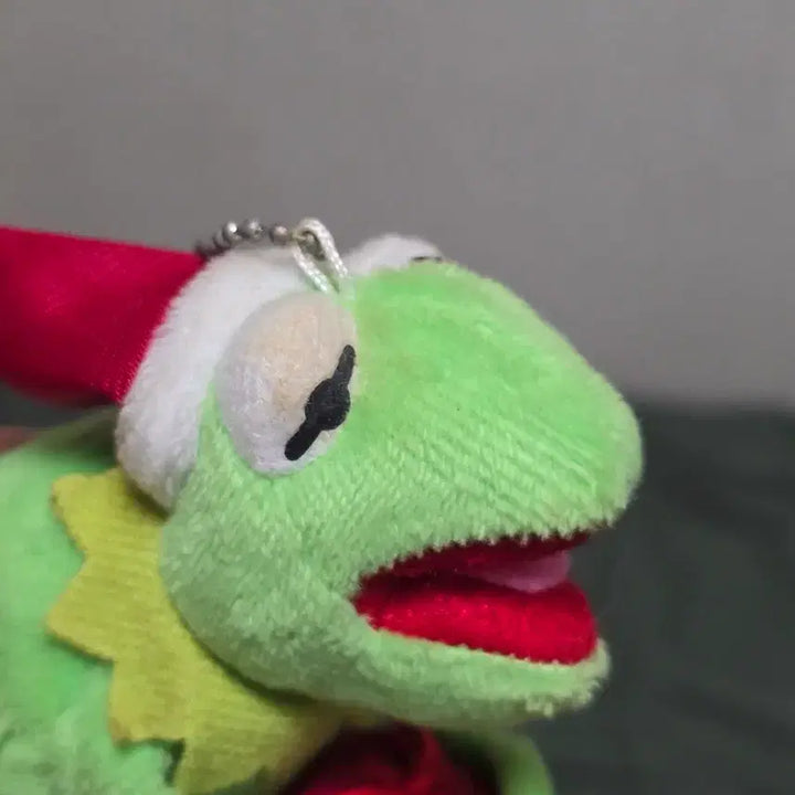 [BUNJANG] Disney Muppets Kermit Christmas Mascot Ball Chain Doll Keychain / 디즈니 머펫 커밋 크리스마스 마스코트 볼체인 인형 키링