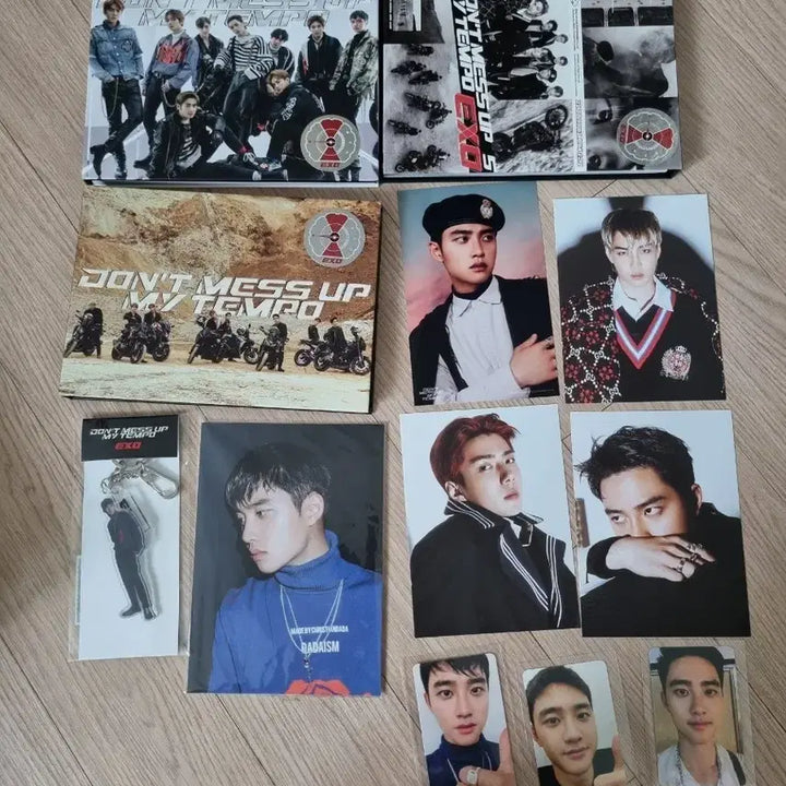 [BUNJANG] EXO Tempo Bundle Set (Album, D.O. Photocard, Goods, Postcard) / 일괄)EXO Tempo 엑소 템포 앨범+도경수 포카+디오 굿즈+엽서