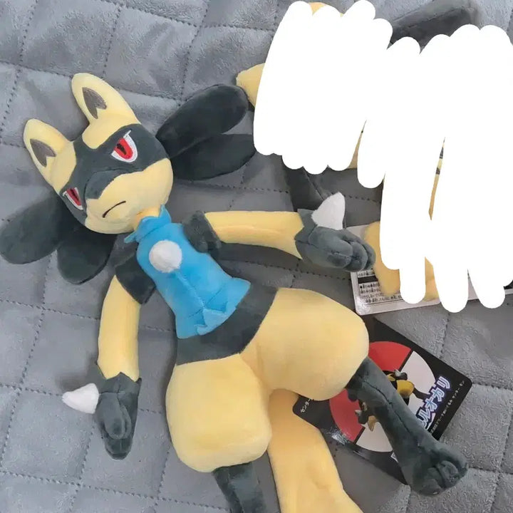 [BUNJANG] Pokemon Shiny Lucario Plush Doll / 포켓몬스터 이로치 루카리오 인형