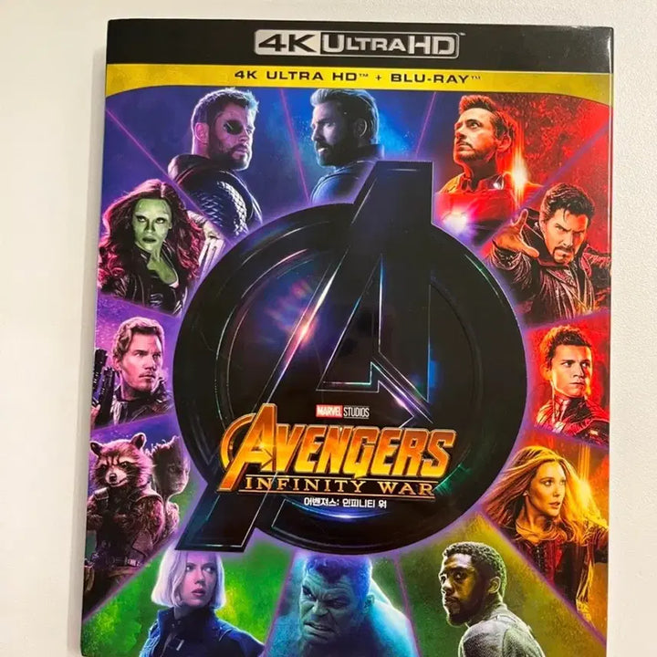 [BUNJANG] Avengers: Infinity War + Avengers: Endgame 4K UHD Blu-ray Set / 어벤저스 인피니티워+엔드게임 4k 블루레이