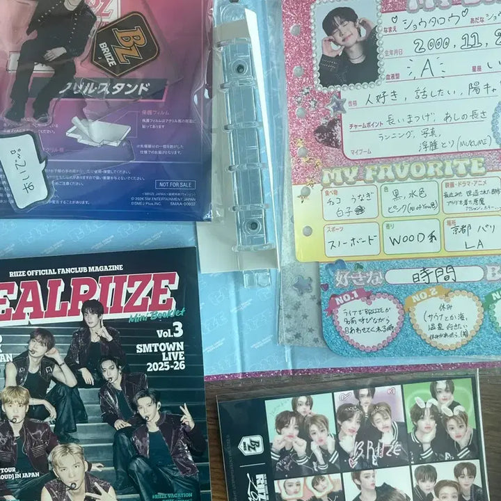 [BUNJANG] RIIZE Wonbin Japanese Fanclub Kit Acrylic Stand / 라이즈 원빈 아크릴 브리즈 일본 팬클럽 키트