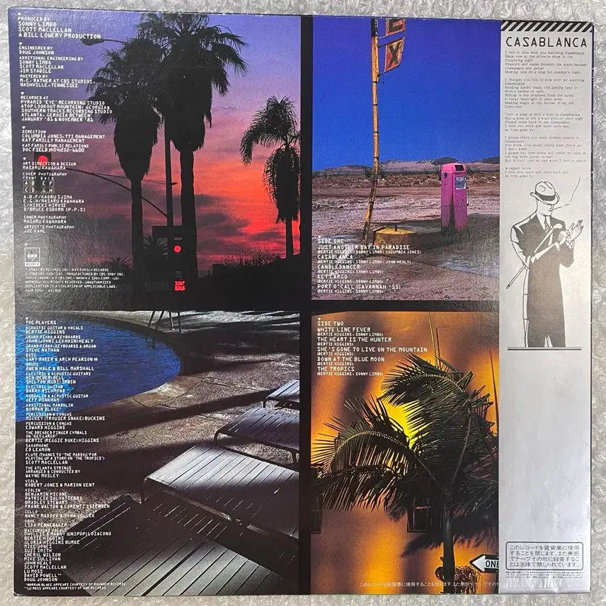 [BUNJANG] Bertie Higgins Just Another Day in Paradise LP (1982 Japan Pressing) / Bertie Higgins / Casablanca 엘피