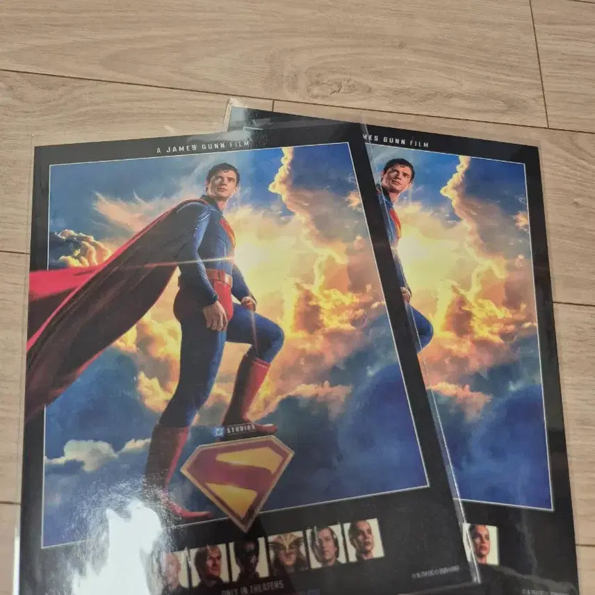 [BUNJANG] Superman 2025 Lotte Cinema Art Card Set / 2025 슈퍼맨 롯시 아트카드 2장