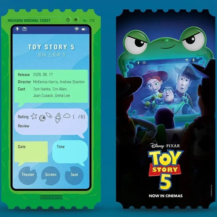 [BUNJANG] Toy Story 5 Original Ticket + TTT / 토이스토리5 오티 + TTT
