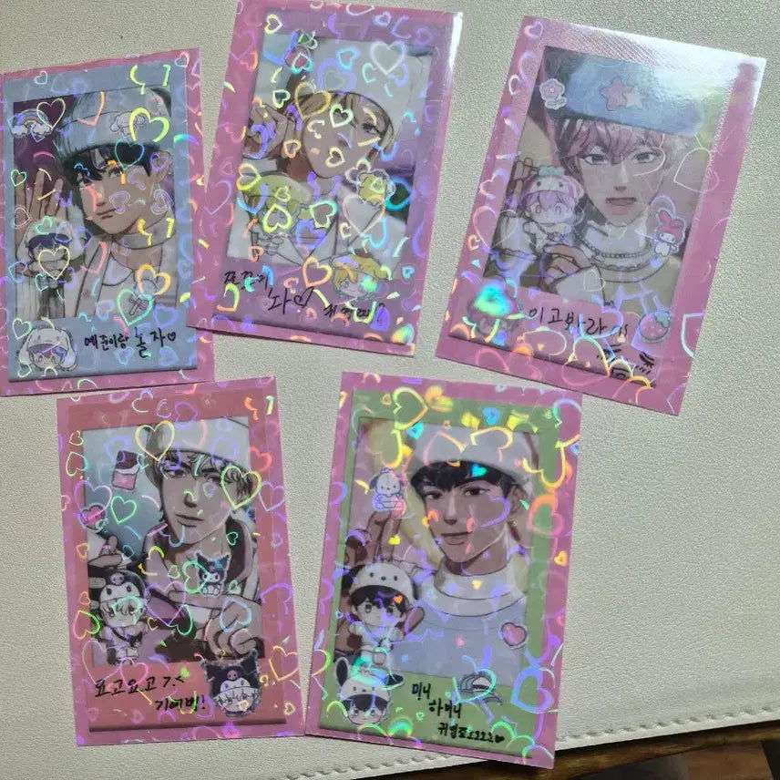 [BUNJANG] Plaive Photocard Set (5 pcs) / 플레이브 포카 5장세트