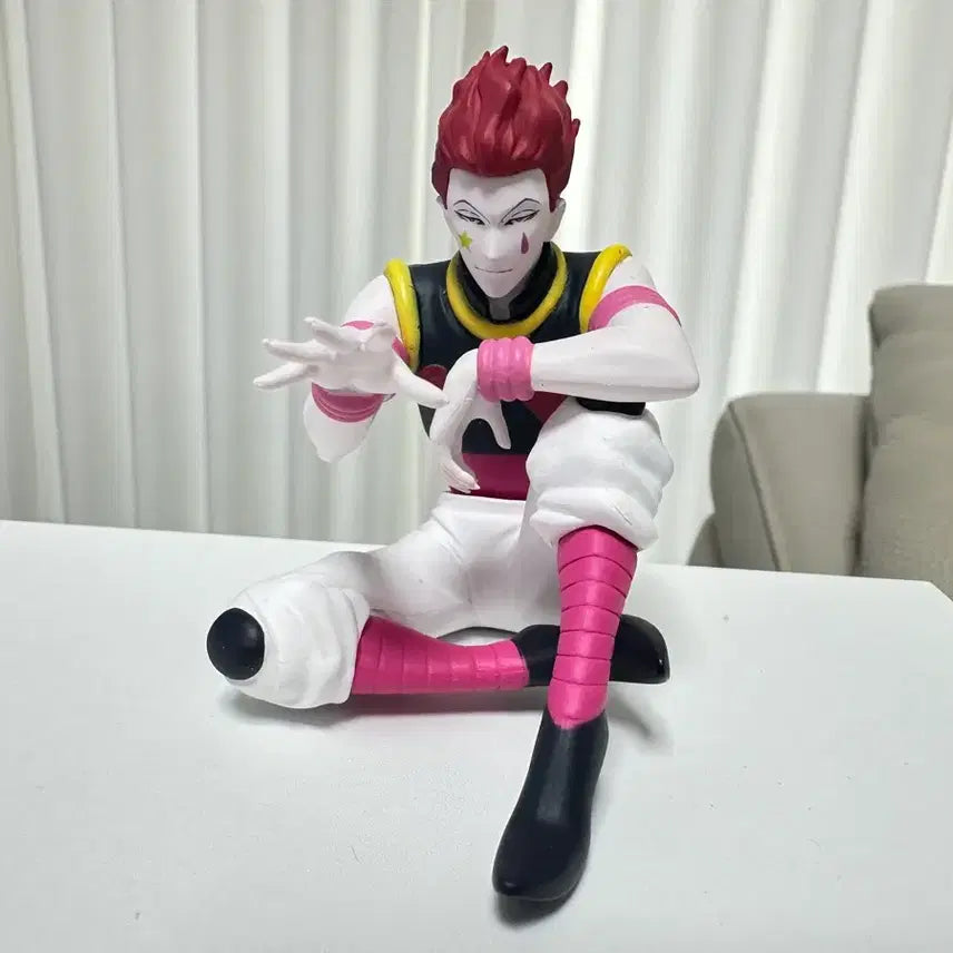 [BUNJANG] Hunter x Hunter Hisoka Sitting Pose Real Figure 2 / (히소카) 앉은자세대열리얼2 헌터헌터