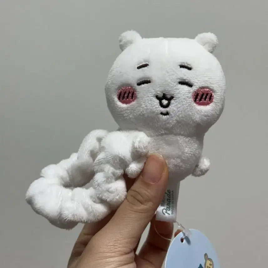 [BUNJANG] Chiikawa Scrunchie Plush Doll / 치이카와 스크런치 슈슈 인형