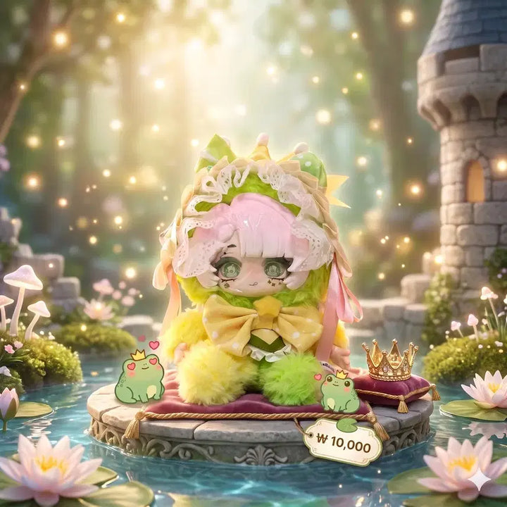 [BUNJANG] Lulucy Princess Series Frog Prince Plush / 투투롱 루루씨 공주시리즈(개구리왕자)