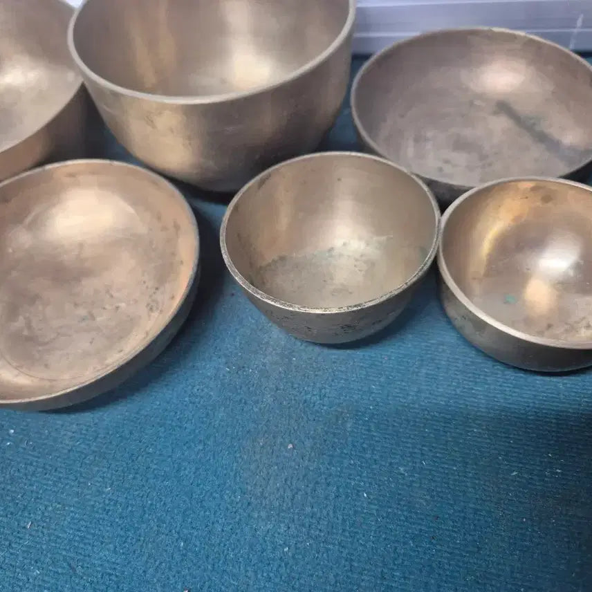 [BUNJANG] 11-Piece Brass Tableware Set / 놋그릇11p
