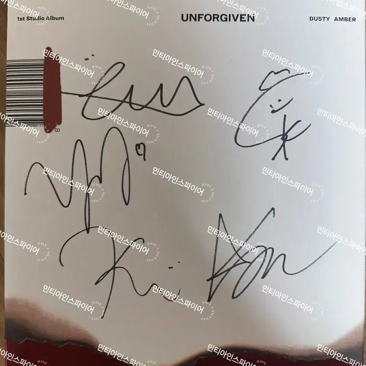 [BUNJANG] LE SSERAFIM UNFORGIVEN Signed Album / 비매) 르세라핌 UNFORGIVEN2 언포기븐 싸인 앨범