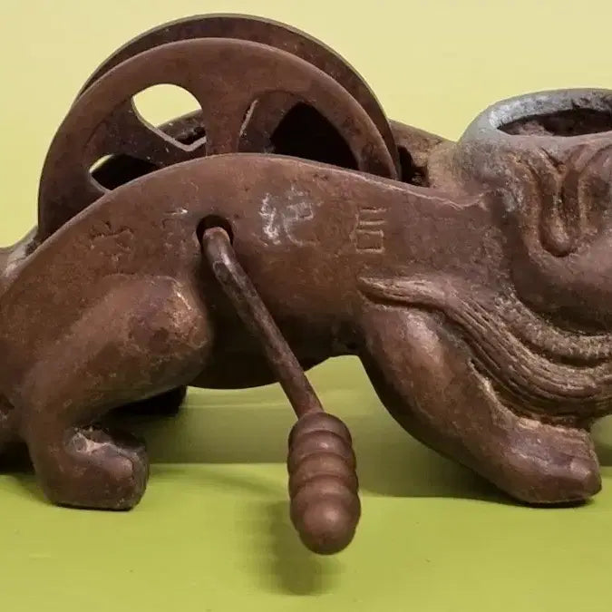 [BUNJANG] Bronze or Brass Ink Stone Container / 청동(또는 황동) 재질의 먹실통(먹줄통)