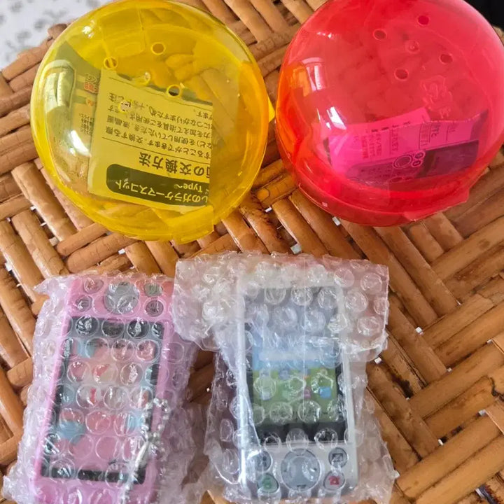 [BUNJANG] Slide Phone Gacha 2 Pieces (Pink, Silver) / 슬라이드폰 가챠2개(핑크, 실버)
