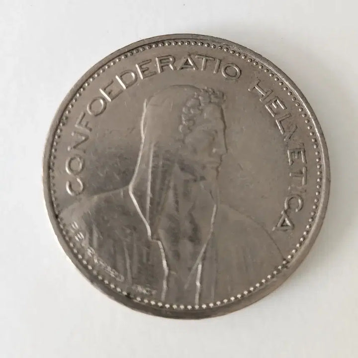[BUNJANG] 1983 Swiss 5 Franc Coin / 스위스주화 1983년 5프랑
