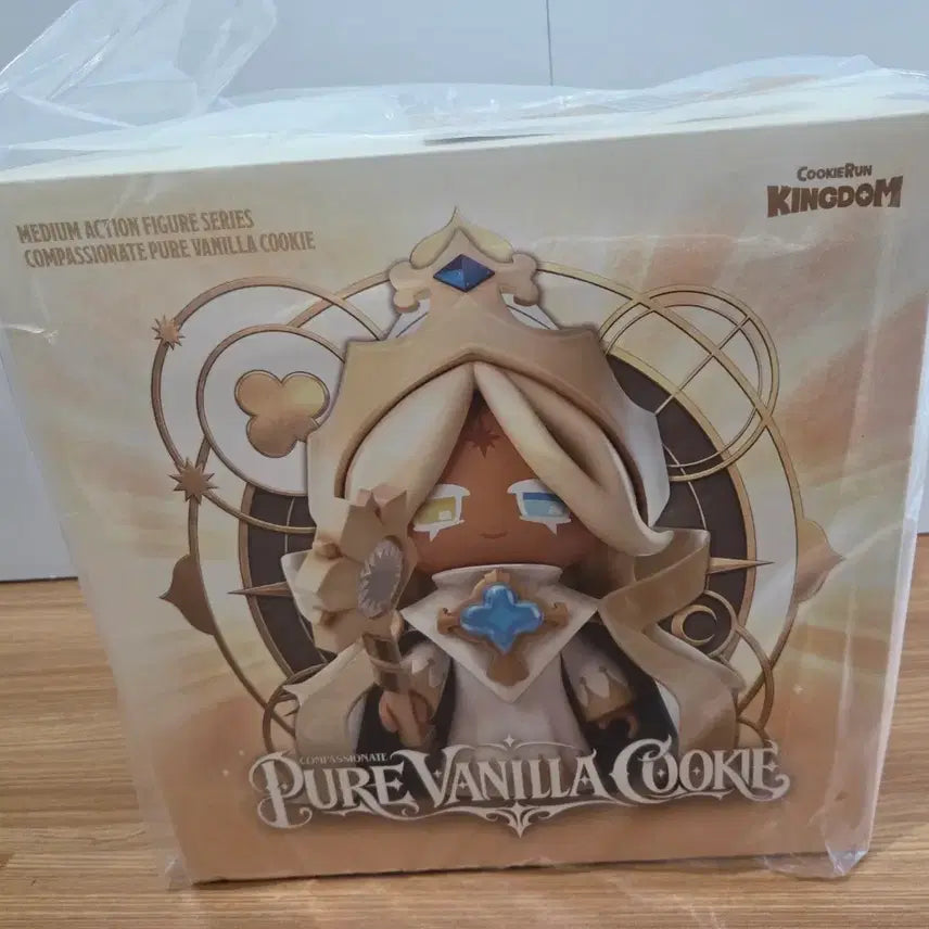 [BUNJANG] Cookie Run Kingdom Pure Vanilla Cookie Medium Action Figure (Sealed) / [미개봉] 쿠키런 퓨어바닐라 쿠키 중형 피규어 판매합니다(원가이하)