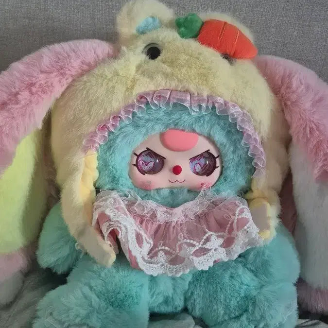 [BUNJANG] Babyslee 500% Carrot Rabbit Plush Toy / 베이비쓰리 신상500% 당근토끼