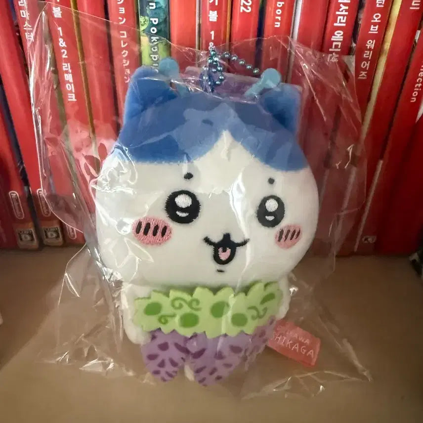 [BUNJANG] Hachiwara Plush Toy (Holding Grapes/Flower) / 하치와레 인형