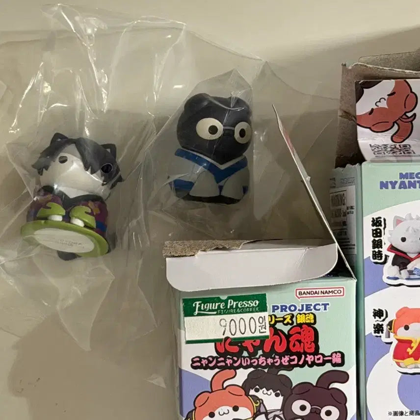 [BUNJANG] Gintama Nyan-Con Takasugi Shinpachi Bundle Set Figure / 냥혼 은혼 타카스기 신파치 일괄