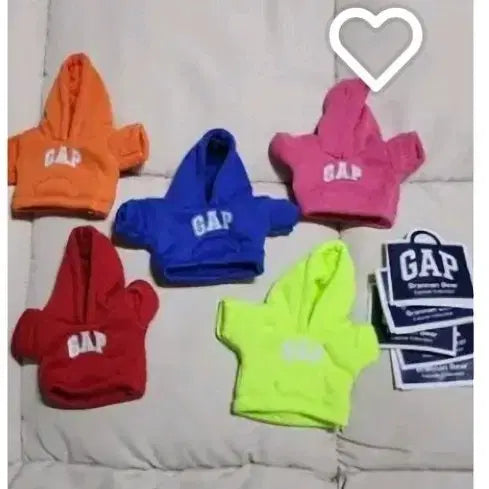 [BUNJANG] Gromit Boysbear GAP Hoodie Doll Clothes Bundle Set / 그로밋 보이즈베어 GAP 후드 인형 옷 5종 일괄