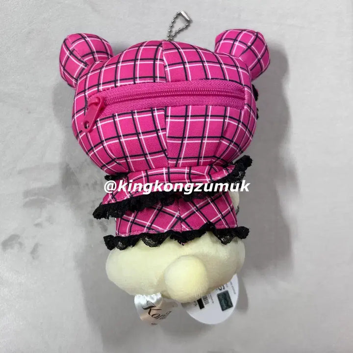 [BUNJANG] Spinns Korilakkuma Gal Plush Pink Check Limited Edition / 당일발송)스핀즈 코리락쿠마 갸루 한정누이 한정인형 핑크체크 spinns