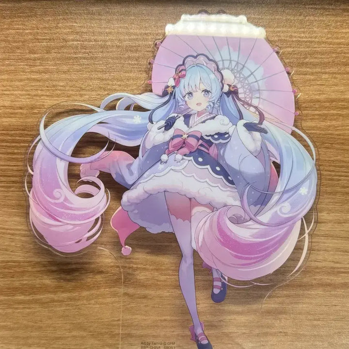 [BUNJANG] Hatsune Miku Yukimiku Acrylic Stand / 하츠네미쿠 유키미쿠 아크릴스탠드
