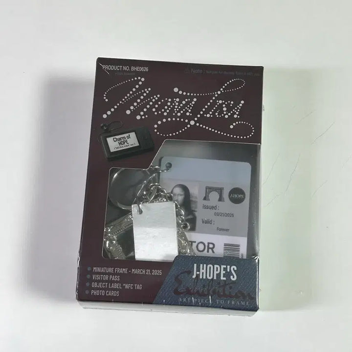 [BUNJANG] BTS J-Hope Charm of Hope Mona Lisa Ver. Photocard (Sealed) / [미개봉] 제이홉 charm of HOPE 모나리자 ver