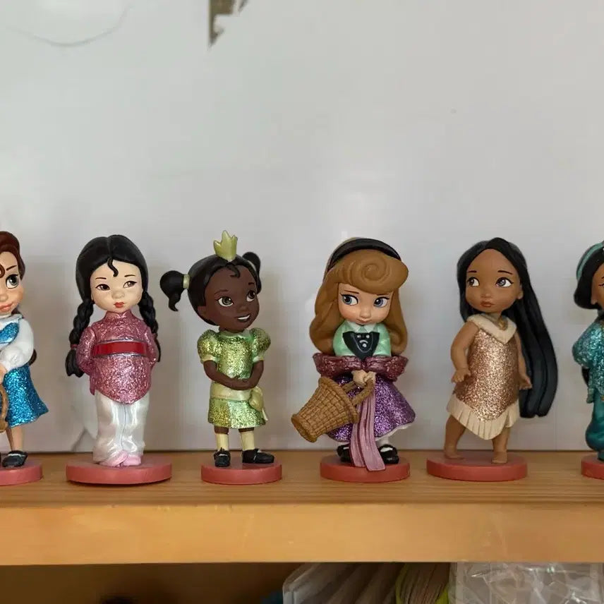 [BUNJANG] Disney Princess Figure 6-Set / 사랑스러운 디즈니 공주 피규어 6종 세트