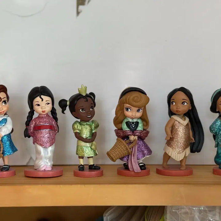 [BUNJANG] Disney Princess Figure 6-Set / 사랑스러운 디즈니 공주 피규어 6종 세트