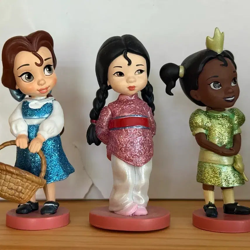 [BUNJANG] Disney Princess Figure 6-Set / 사랑스러운 디즈니 공주 피규어 6종 세트