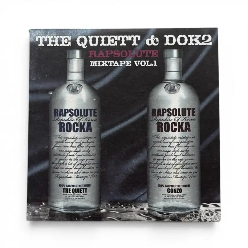 [BUNJANG] The Quiett &amp; Dok2 Rapsolute Mixtape Vol.1 CD / 더 콰이엇 &amp; Dok2 - Rapsolute Mixtape Vol.1