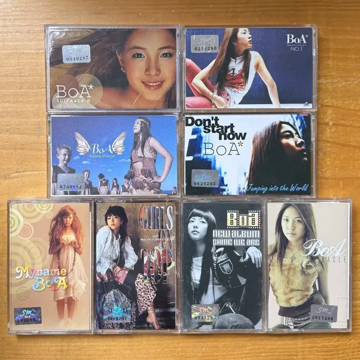 [BUNJANG] BoA Cassette Tape Bundle Set / 보아 (BoA) 카세트테이프 모음