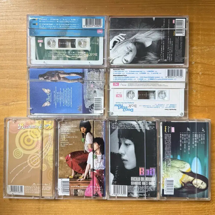 [BUNJANG] BoA Cassette Tape Bundle Set / 보아 (BoA) 카세트테이프 모음