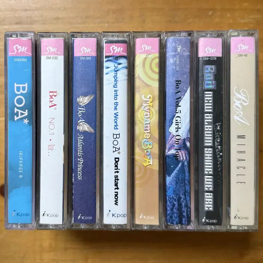 [BUNJANG] BoA Cassette Tape Bundle Set / 보아 (BoA) 카세트테이프 모음