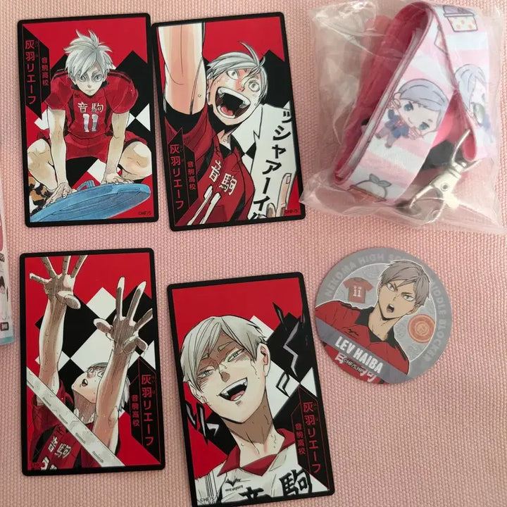 [BUNJANG] Haikyuu!! Haiba Lev Tapinui Vol. 4, One Card, Sanrio Collaboration Smartphone Strap / 하이큐 하이바 리에프 타피누이 원카드 산리오 콜라보 가챠