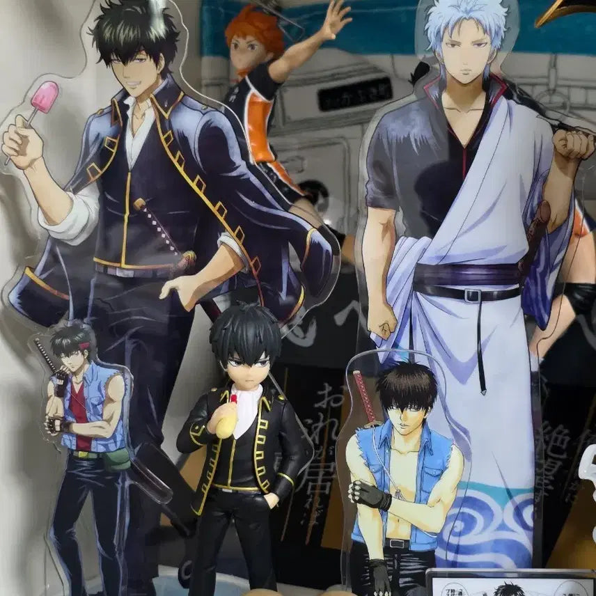 [BUNJANG] Gintama Soul Change Big Acrylic Stand Hijikata &amp; Gintoki Set / 은혼 영혼체인지 빅아크릴 히지카타+긴토키