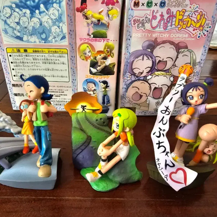 [BUNJANG] Magical Doremi 3-Figure Set / 꼬마마법사 레미 피규어 3개