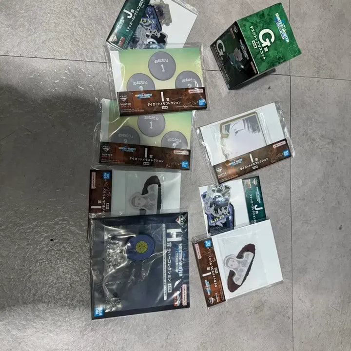 [BUNJANG] Hunter x Hunter Ichiban Kuji Prize Set / (택포) 헌터헌터 제일복권 하위상 일괄