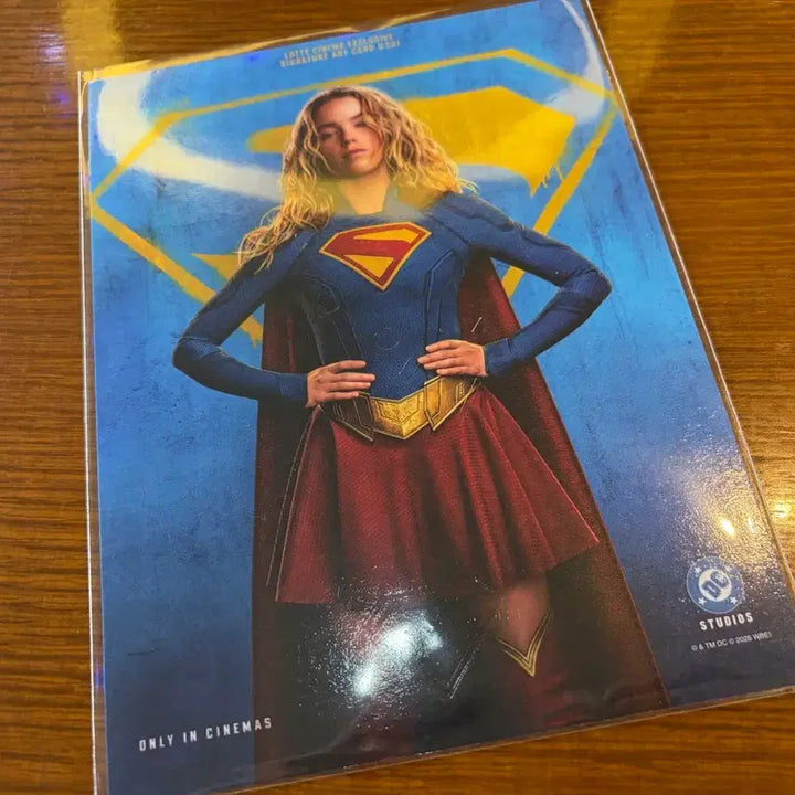 [BUNJANG] Supergirl Art Card / 슈퍼걸 아트카드