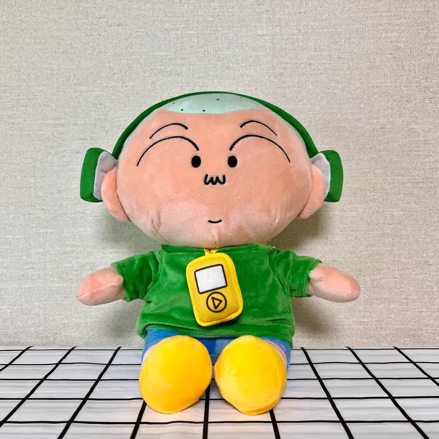 [BUNJANG] Crayon Shin-chan Boong-boong the Fox Medium Plush / 새상품) 짱구는못말려 헤드폰 훈이 중형 인형