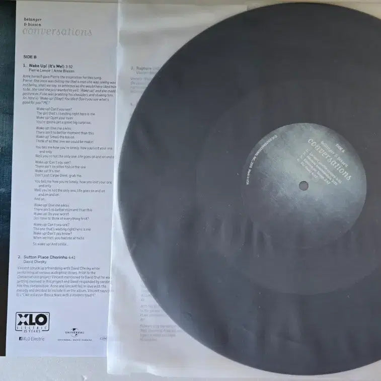 [BUNJANG] Anne Bisson &amp; Vincent Bélanger - Conversations 180g HQ-180 Vinyl LP / Anne Bisson &amp; Belanger - Conversation LP