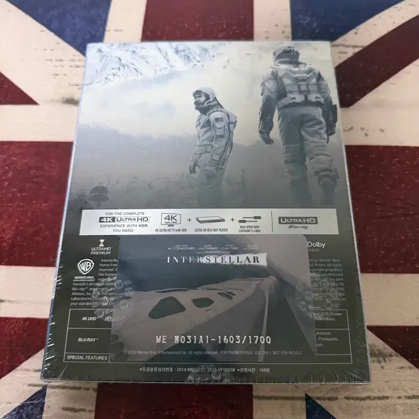 [BUNJANG] Interstellar Full Slip A1 Steelbook (Sealed) / 위트 인터스텔라 풀슬립 A1 스틸북 미개봉 판매 합니다