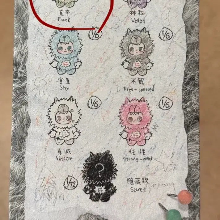 [BUNJANG] Pop Mart Zziga Wolf Keychain Green / 팝마트 지거 그린색
